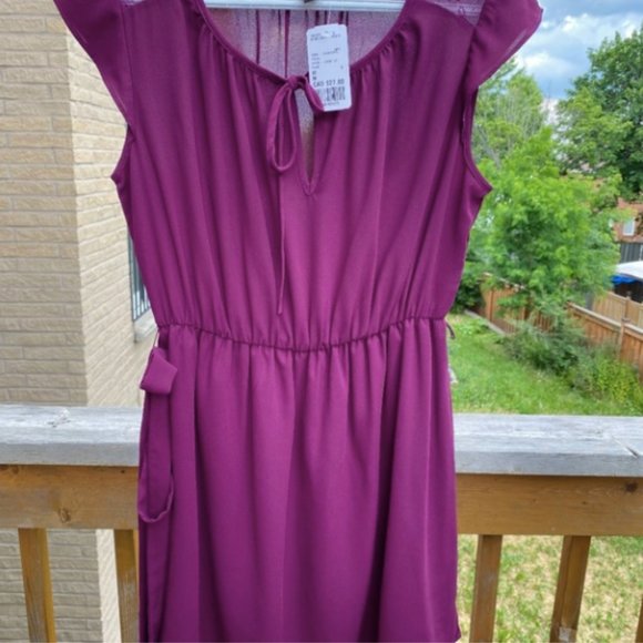 NEW Forever 21 Purple Dress (Medium) - Picture 1 of 2